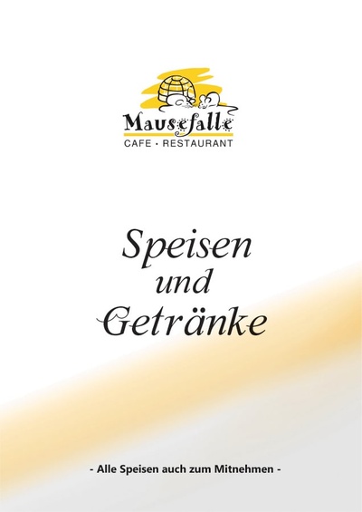 Reguläre Speisekarte