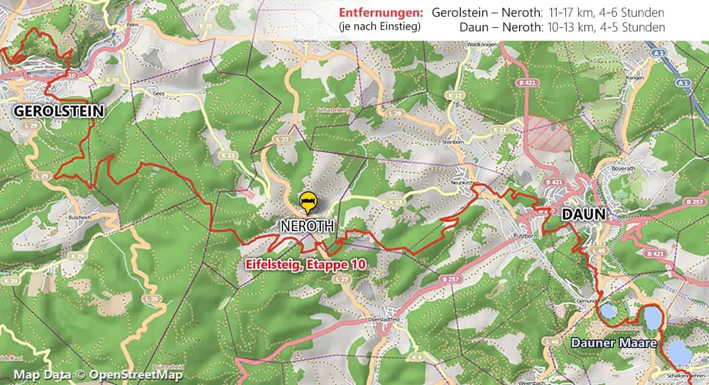 Etappe 10, Hotel am Eifelsteig, Neroth